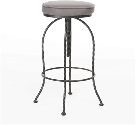 christopher knight home aleena metal barstool with fabric cushion grey|Pia Fabric Bar Stools by Christopher Knight Home .